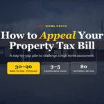 Tattnall County, Georgia tax assessor office, with text: How to appeal your property tax bill