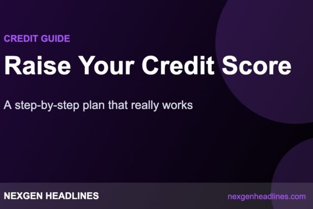 How to Raise Your Credit Score: A Step-by-Step Guide That Actually Works