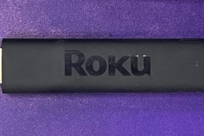 A Roku Streaming Stick 4K device