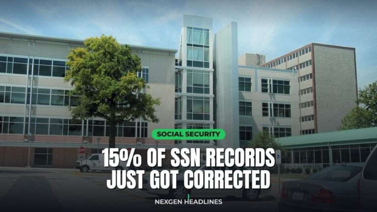 15% of SSN records just got corrected - Nexgen Headlines