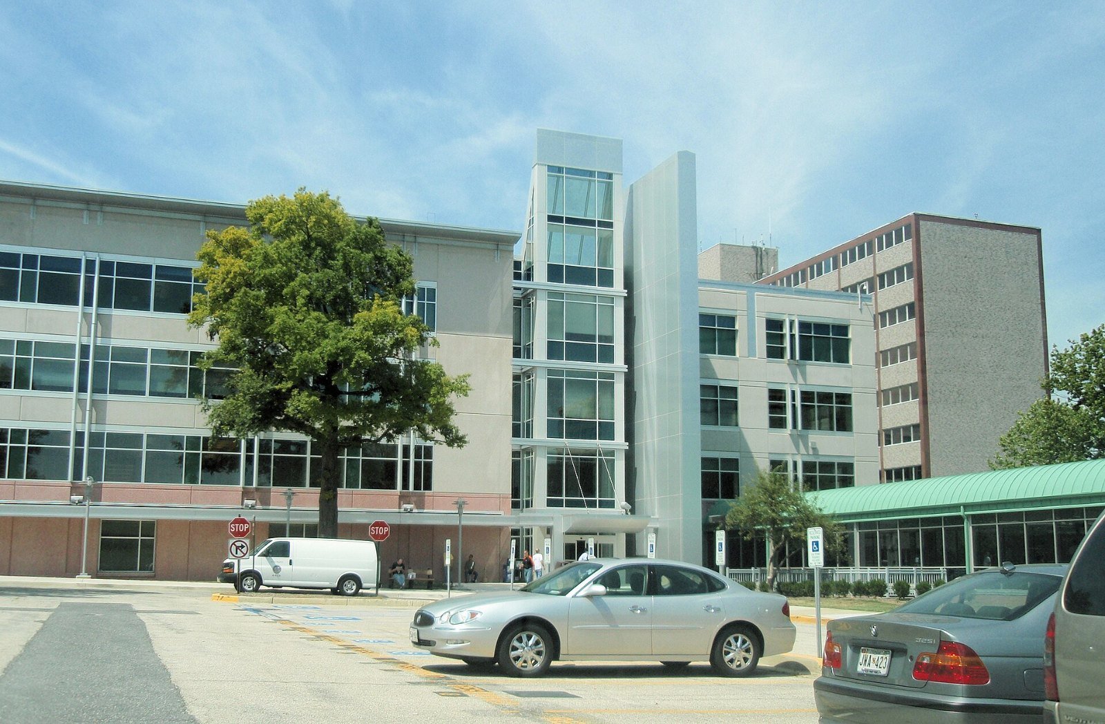 Social Security Administration headquarters building in Woodlawn, Maryland