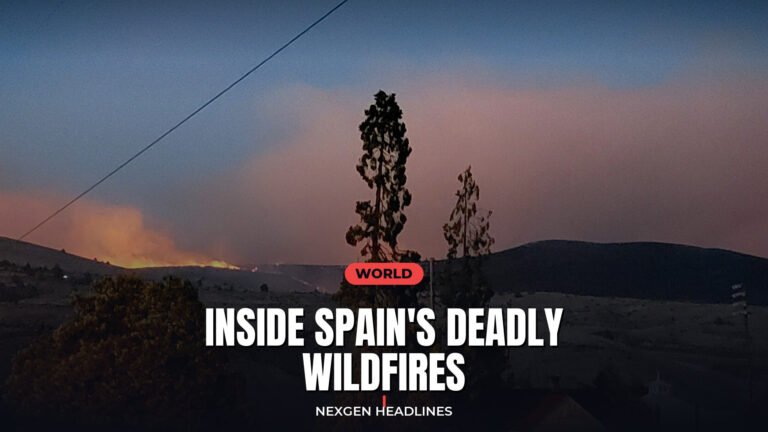 Inside Spain's deadly wildfires - Nexgen Headlines