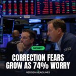 Correction fears grow as 74% worry - Nexgen Headlines