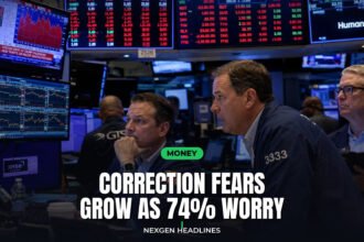 Correction fears grow as 74% worry - Nexgen Headlines