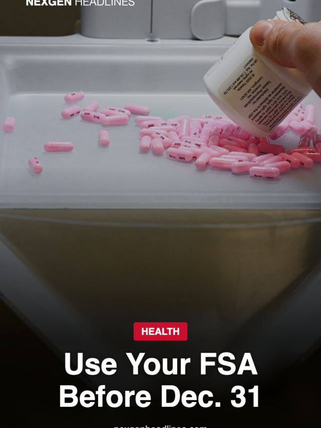 Use Your FSA Before Dec. 31