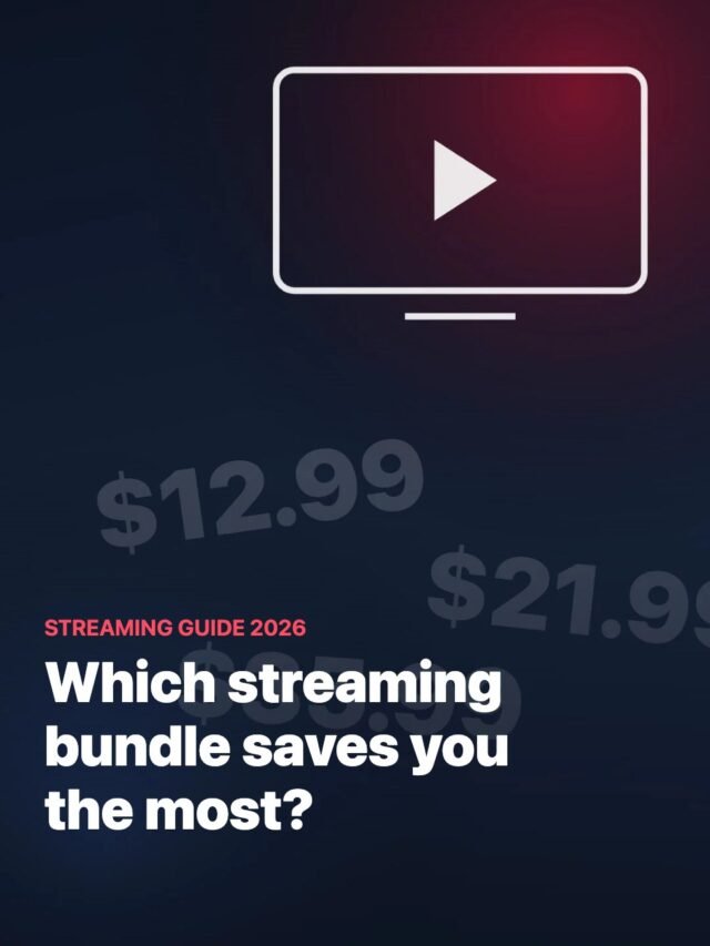 Streaming Bundles 2026: Which One Saves You the Most?
