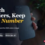 How to switch phone carriers and keep your number: a smartphone in hand