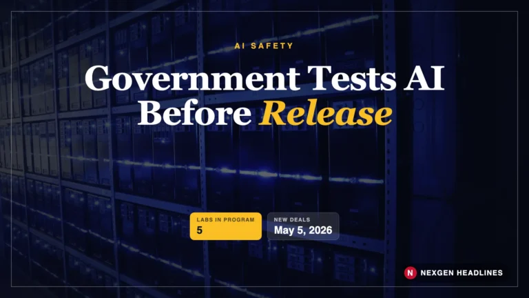 Government AI safety testing CAISI