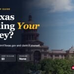 Texas State Capitol in Austin with text: Is Texas holding your money?