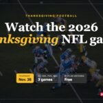 Detroit Lions football game: how to watch the 2026 Thanksgiving NFL games