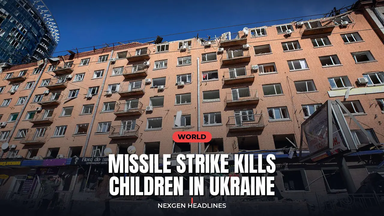 Missile strike kills children in Ukraine - Nexgen Headlines