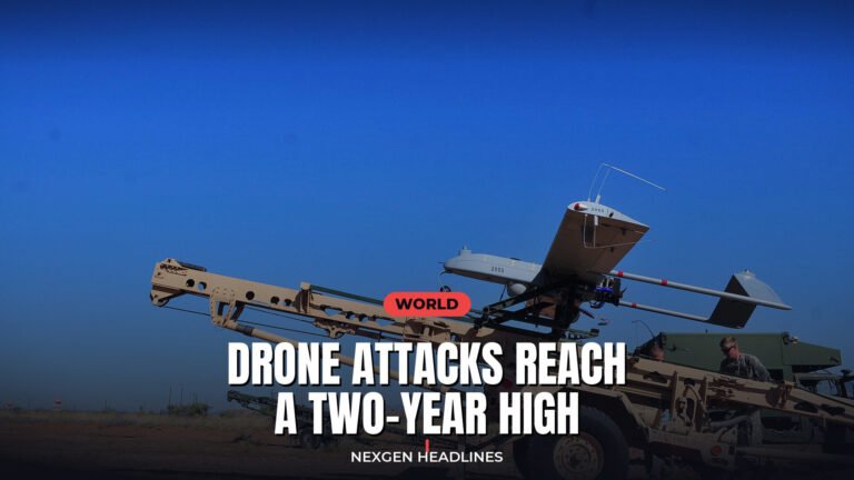 Drone attacks reach a two-year high - Nexgen Headlines
