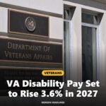 Department of Veterans Affairs headquarters sign in Washington