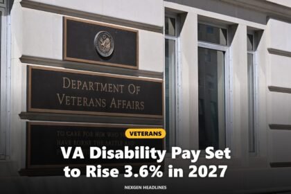 Department of Veterans Affairs headquarters sign in Washington