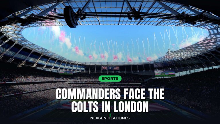 Commanders face the Colts in London - Nexgen Headlines