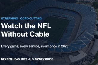 How to watch the NFL without cable in 2026
