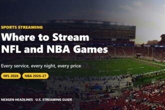 Where to stream NFL and NBA games in 2026